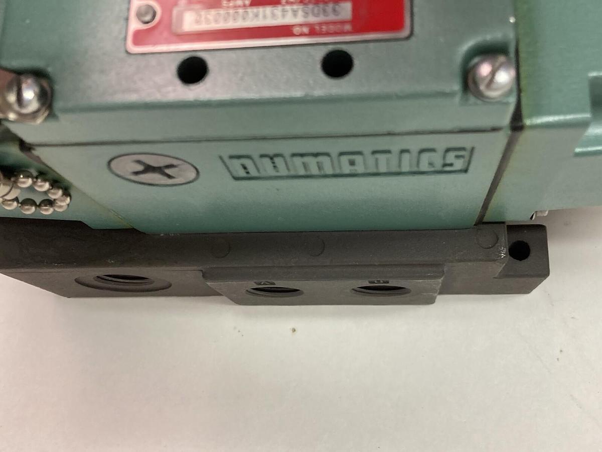 Numatics,33DSA431000030,Solenoid Valve 120V 50/60Hz 0.37Amp