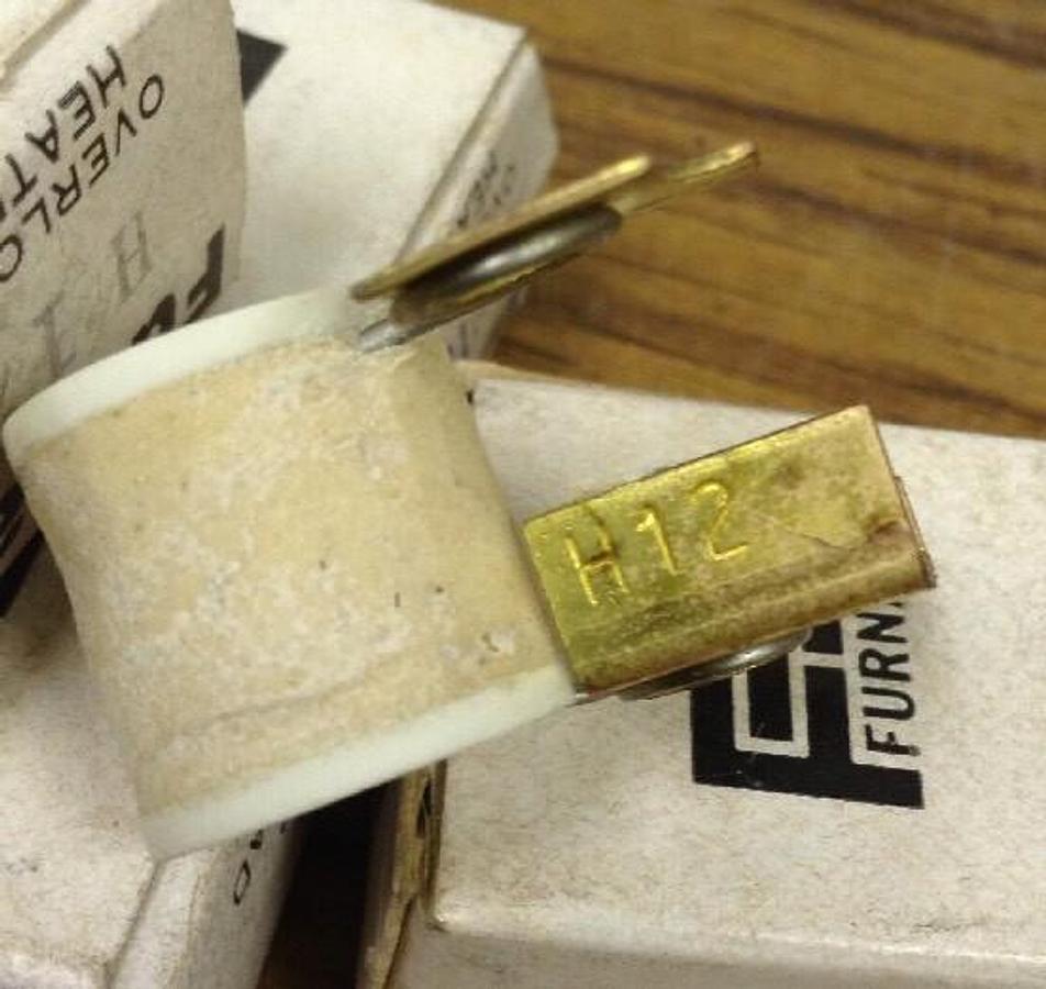 Furnas, H-12,Overload Relay Thermal Units LOT OF 4