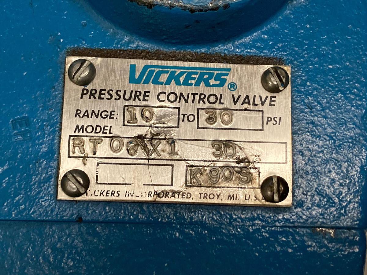 Used Vickers,RT 06 X1 30,Pressure Control Valve