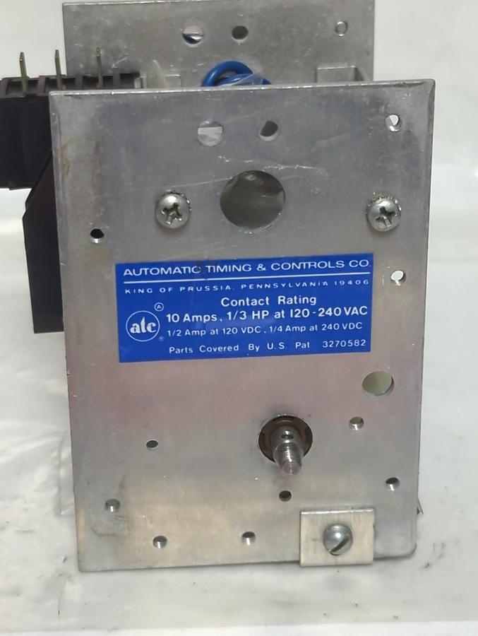 ATC,324C03E1GR1A01K,CONTROL UNIT 10 AMP 1/3HPO 120/240VAC NOS
