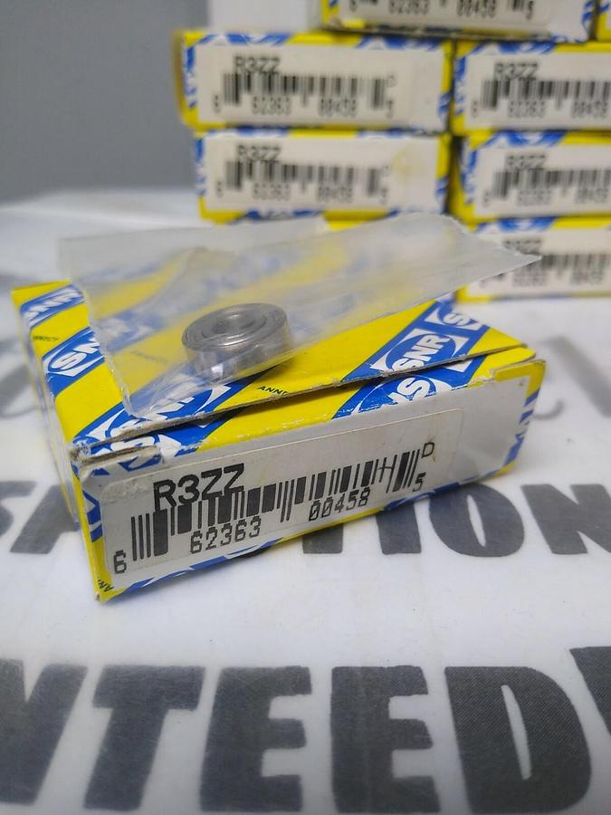 SNR,R3ZZ,DEEP GROOVE BALL BEARING 0.1875 IN ID 1/2 IN OD.0.1960 W DOUBLE SEAL