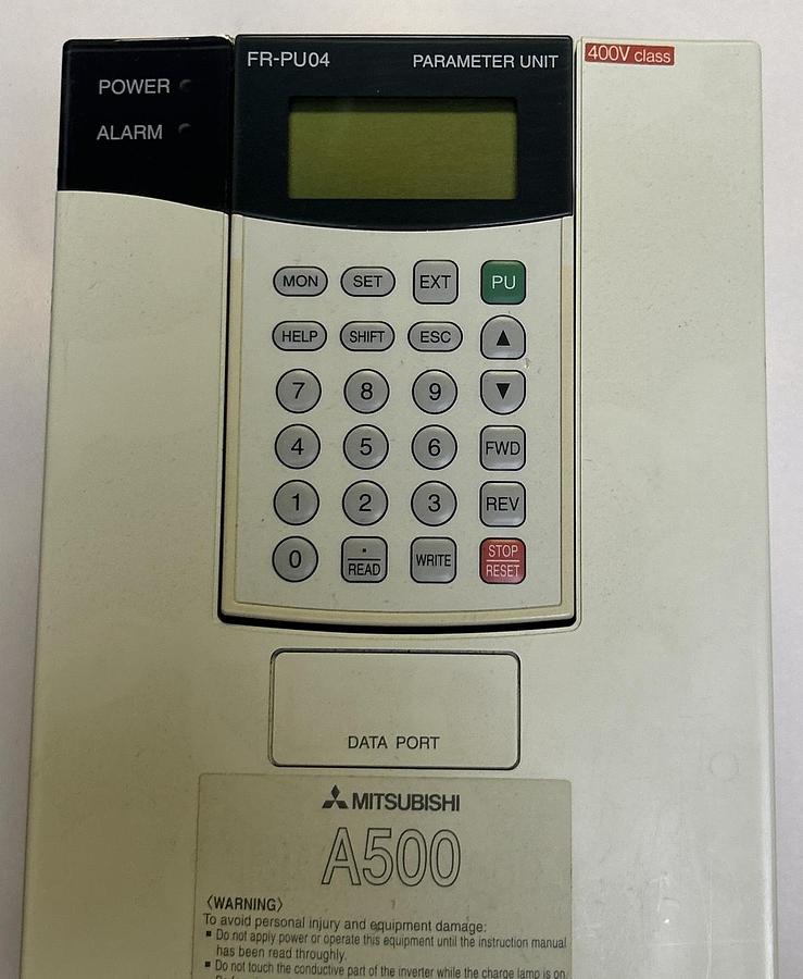 Used MITSUBISHI,FR-A540-0.75K-NA,INVERTER AC DRIVE 1 HP