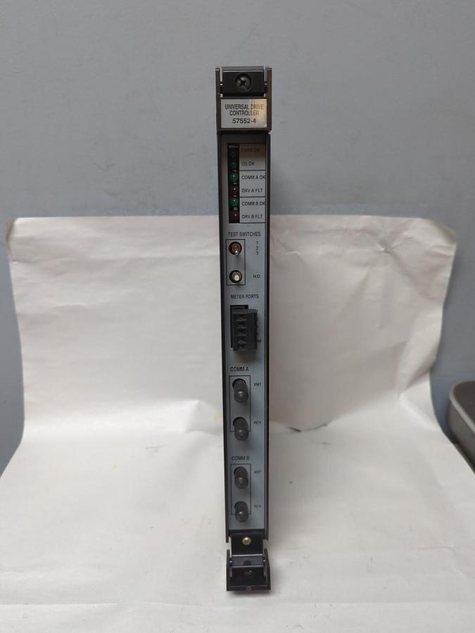 Used RELIANCE ELECTRIC,57552-4A,UNIVERSAL DRIVE CONTROLLER MODULE