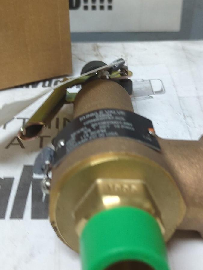 KUNKLE VALVE,6010EDM01-NM-0015,SAFETY RELIEF VALVE 3/4 INCH