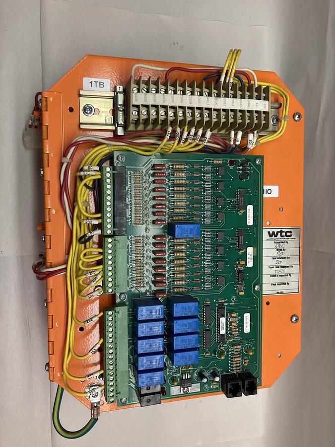 Used Welding Technology Corp,CHS-2200,1-Phase Spot Weld Control Board 60hz 250Va