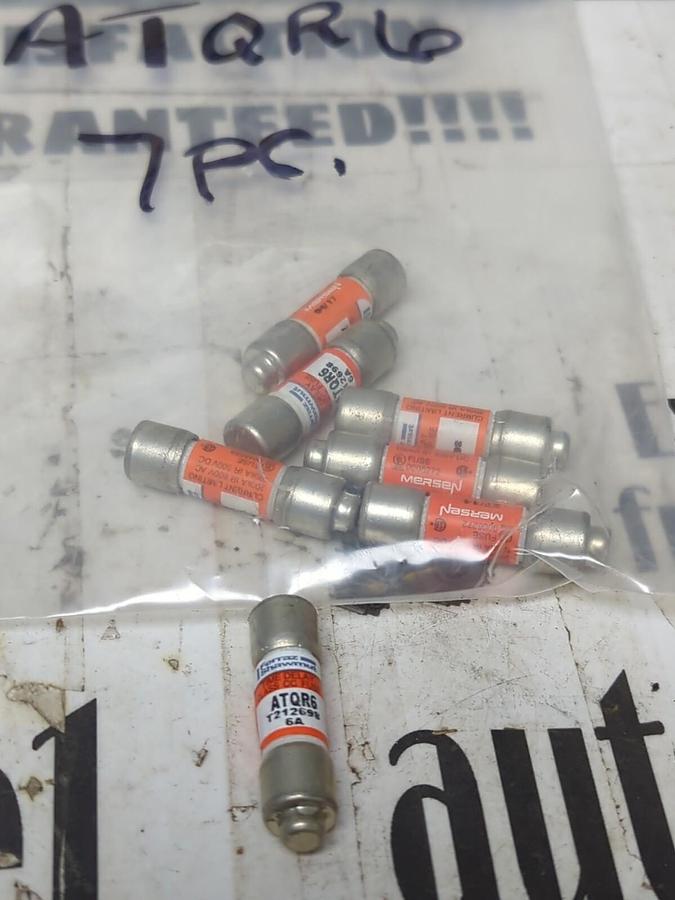 FERRAZ SHAWMUT,ATQR6,FUSES LOT OF 7 NOS