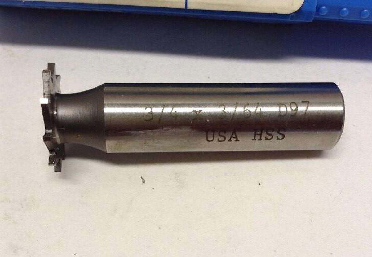 Union Butterfield,58-9999,Key Seat Cutter 3/4 x 3/64 x 1/2 Inch Cut