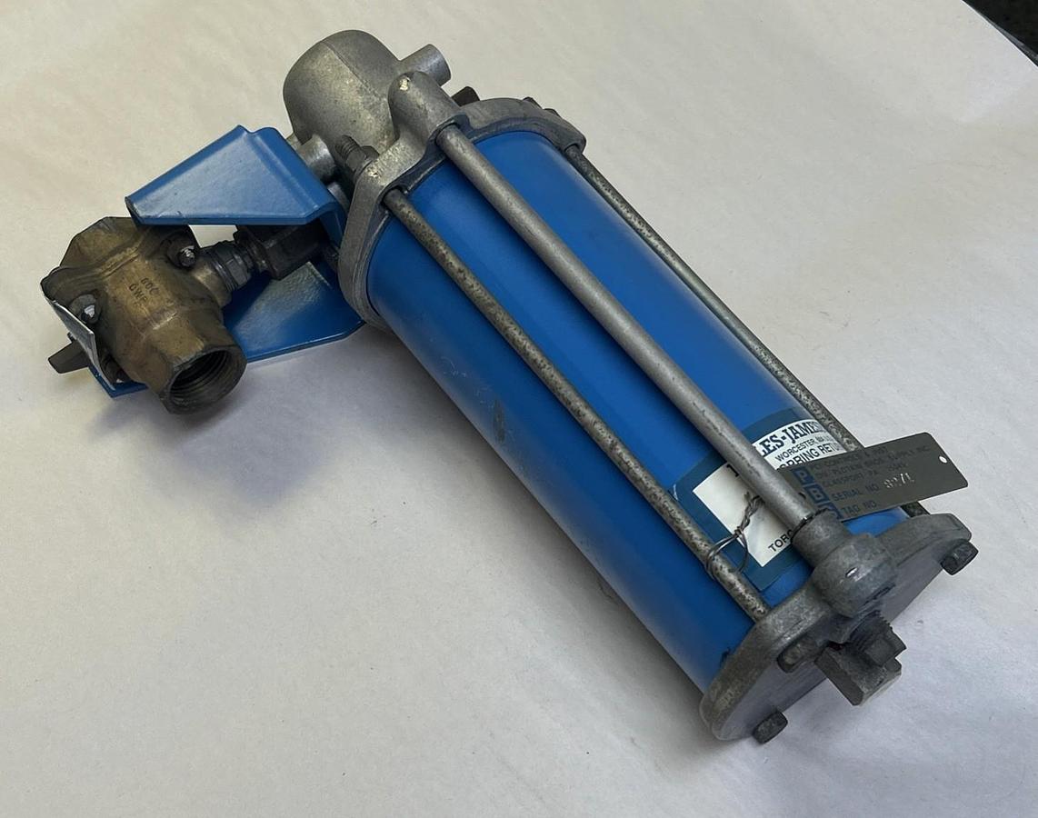 Used NELES-JAMESBURY,ST20MS,SPRING RETURN VALVE ACTUATOR