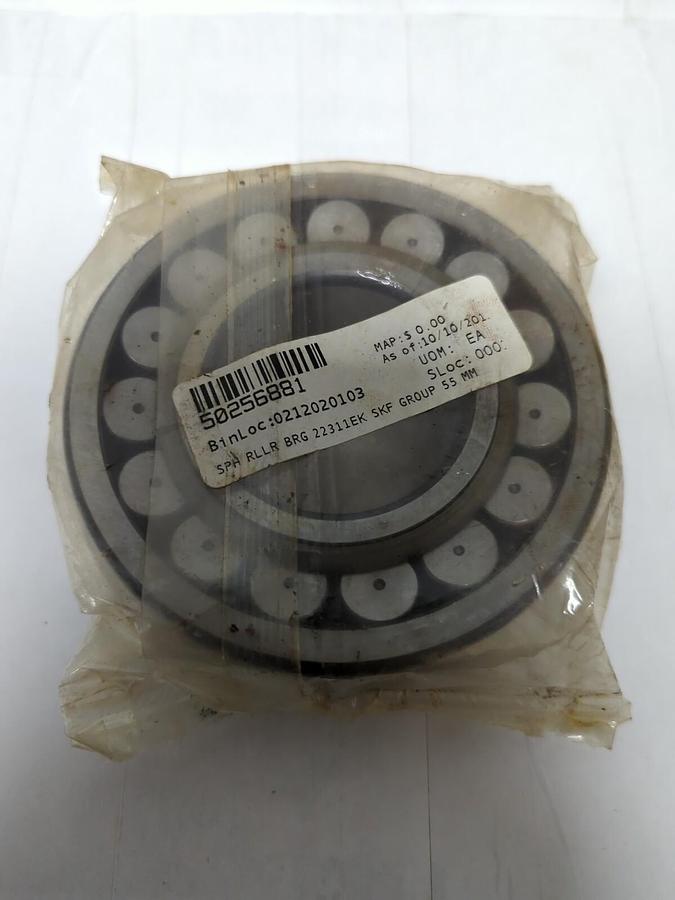 SKF,22311EK,SPHERICAL ROLLER BEARING 55X120X43MM MISSING BOX NOS