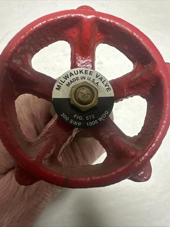 Milwaukee,300SWP 1000WOG,3/4" Brass Gate Valve Fig. 572