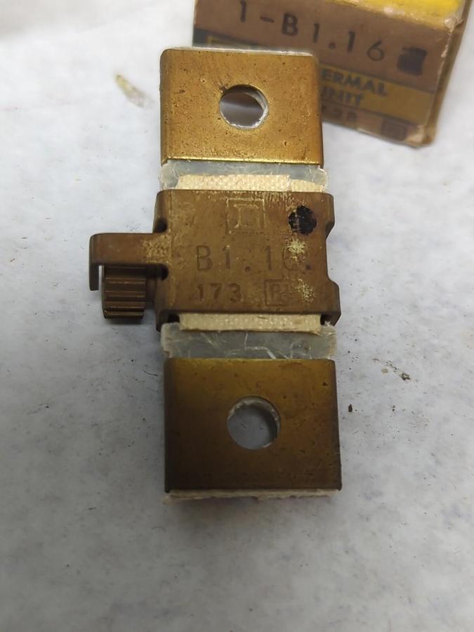 SQUARE D,B1.16,THERMAL OVERLOAD HEATER ELEMENT LOT OF 4 NOS