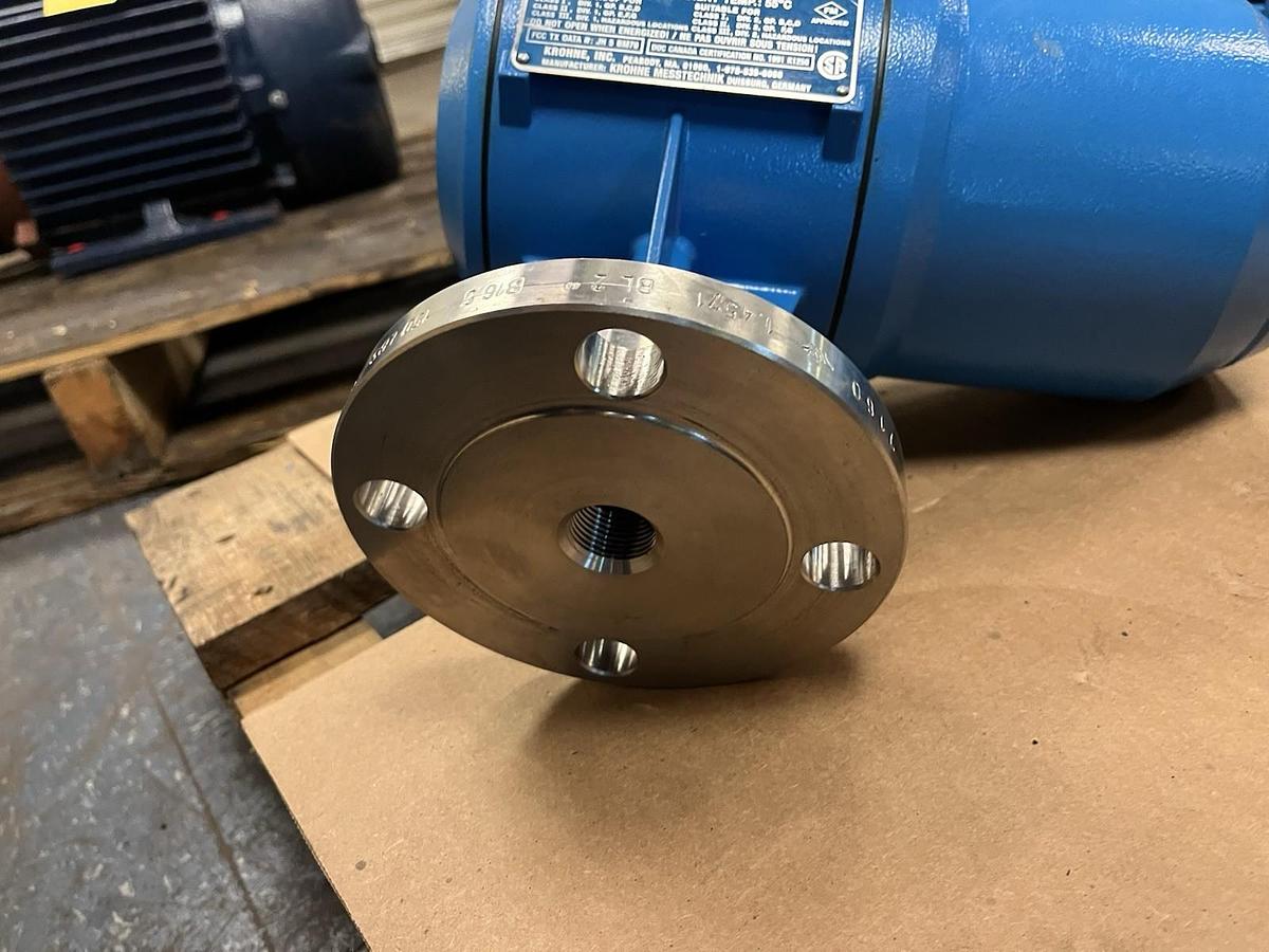 Used KROHNE,V51043AA1211A0,BM-70A EX LEVEL RADAR TYPE 4-20MA HART FLG 2"ansi 150# 120