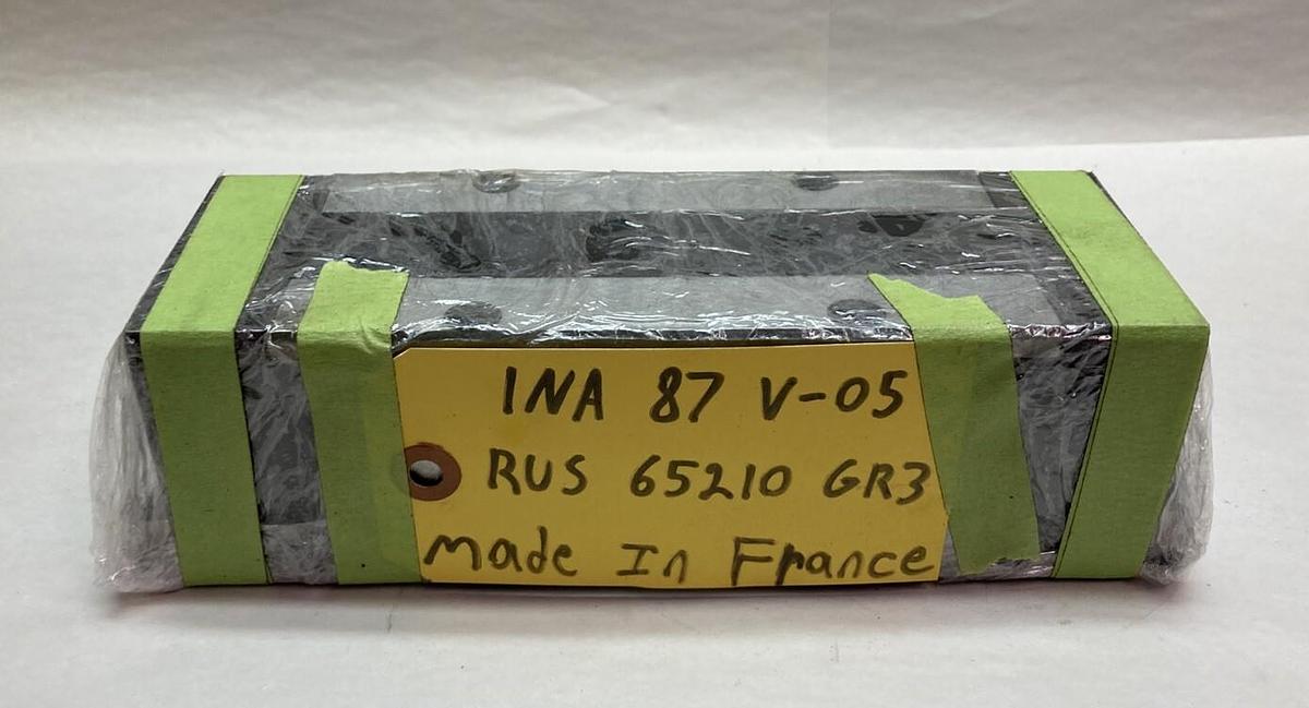 INA,87 V-05 RUS 65210GR3,Linear Recirculating Bearing