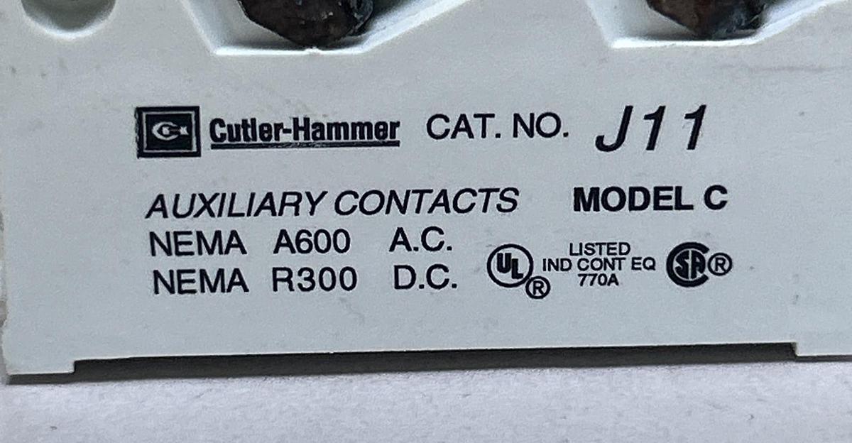 EATON,J11,AUXILIARY CONTACT NOS