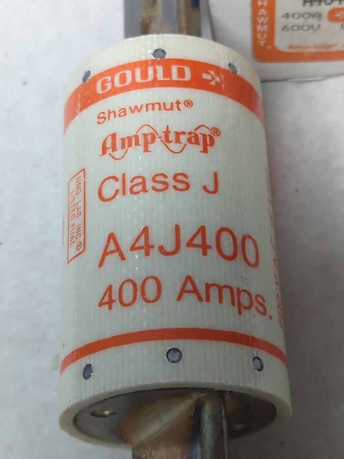 GOULD SHAWMUT,A4J400,AMP-TRAP 400 AMP FUSE NOS