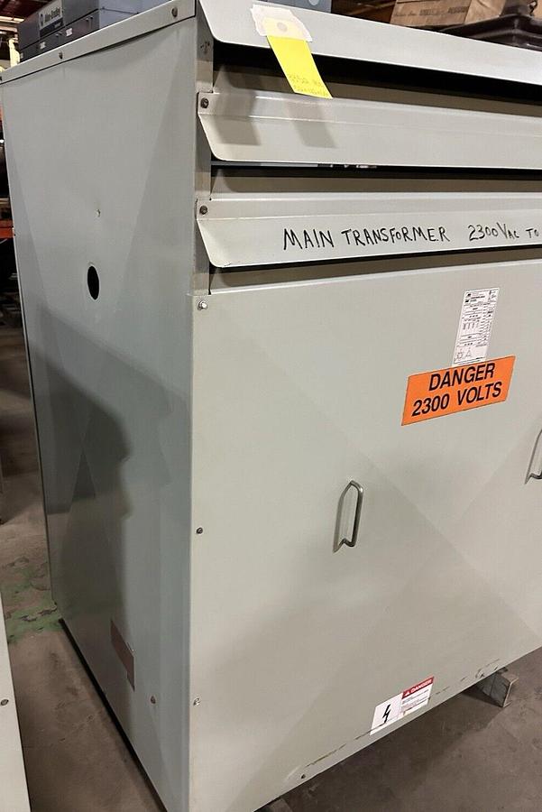 Used Hammond,K500QJAB1D,Transformer 500KVA HV-2300V LV-460V 3PH