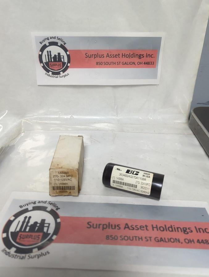 PHILIPS,1A568A,CAPACITOR 270-324MFD 11--125VAC NOS