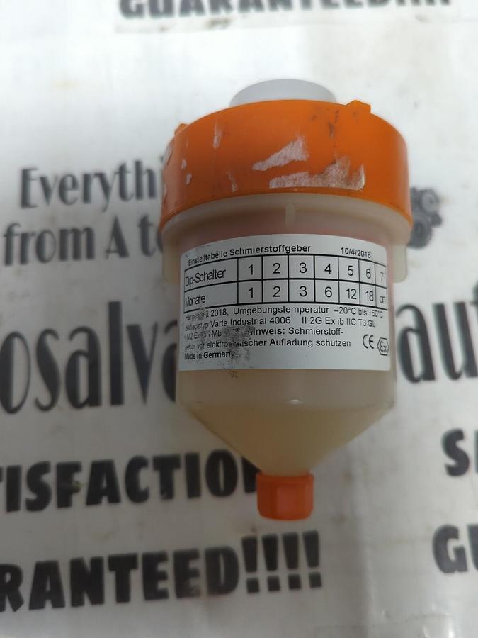 ALS SCHMIERSTOFFGEBER,125 AP,AUTOMATIC LUBRICATOR NOS