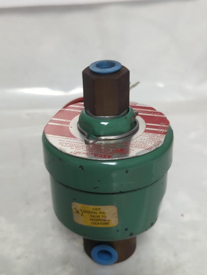 Used ASCO,8314C11,SOLENOID VALVE 1/8 INCH 11 WATT PRE-OWNED