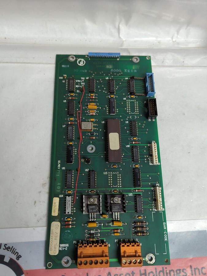 Used ALLEN BRADLEY,900166-03,CIRCUIT BOARD 8000 XKBM PRE-OWNED