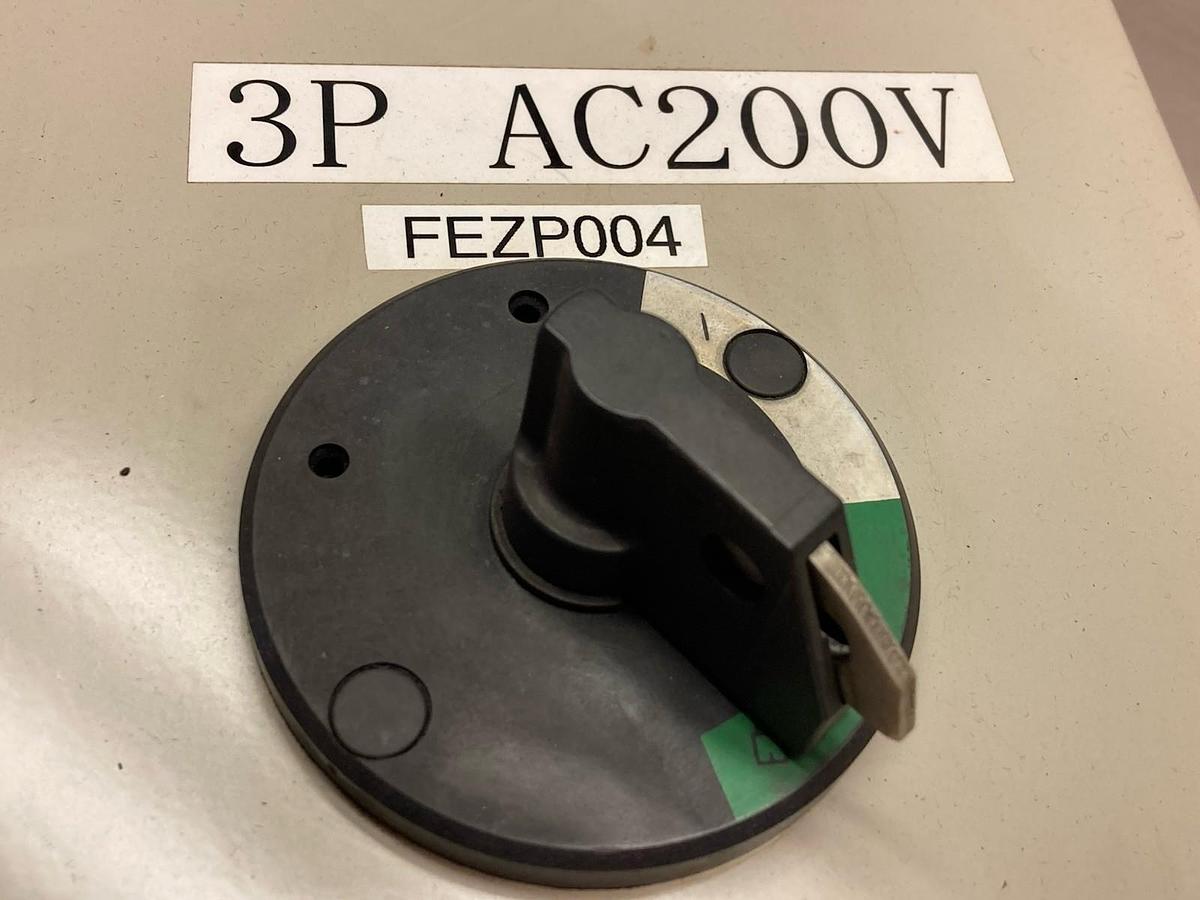 Used NTO,CL20-225U,3-Phase Electrical Enclosure Breaker Box Type 1.4.12 AC200V