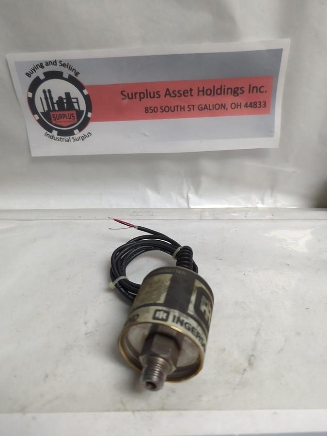 Used INGERSOLL-RAND,1X12850,PRESSURE TRANSMITTER PRE-OWNED