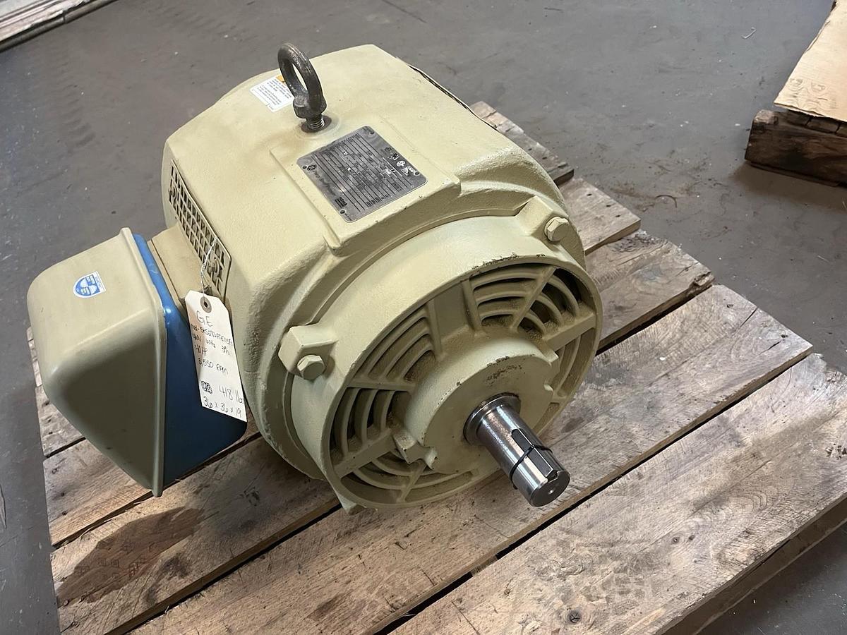 Used GE,5KS286ATE115A,MOTOR 40HP 3550RPM 286TS 3PH 230/460V E755 ODP