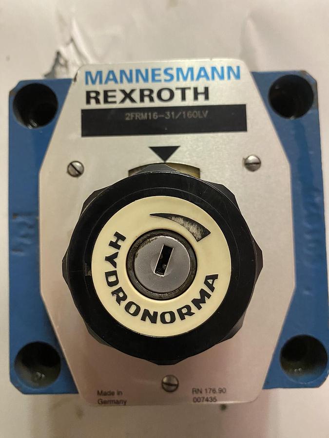 Used Mannesmann Rexroth,2FRM16-3/160LV,FLOW CONTROL VALVE