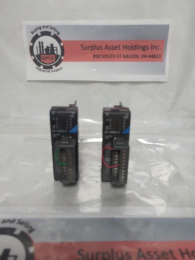 Used AUTOMATION DIRECT,D2-16ND3-2,DIRECT LOGIC INPUT RELAY MODULE LOT OF 2 PRE-OWNED