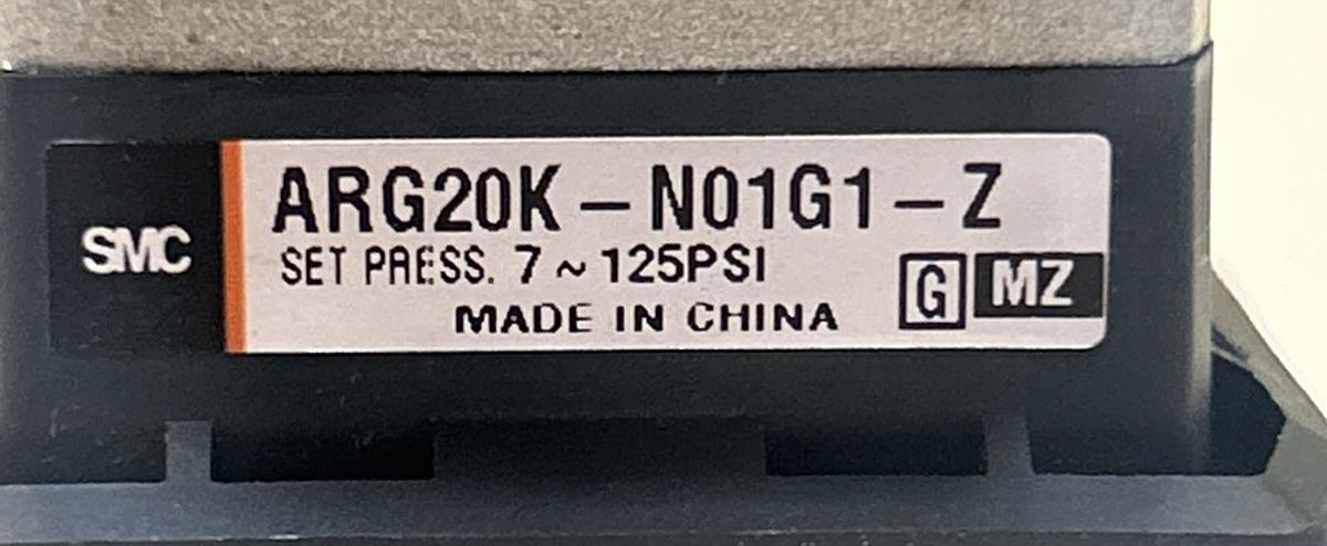 Used SMC,ARG20K-N01G1-Z,REGULATOR