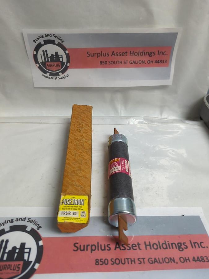 COOPER BUSSMANN,FRS-R-80,FUSETRON 80 AMP FUSE NOS