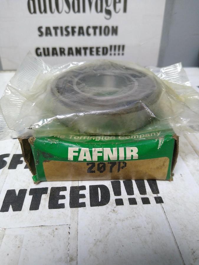 Fafnir,207P,Deep Groove Ball Bearing NOS