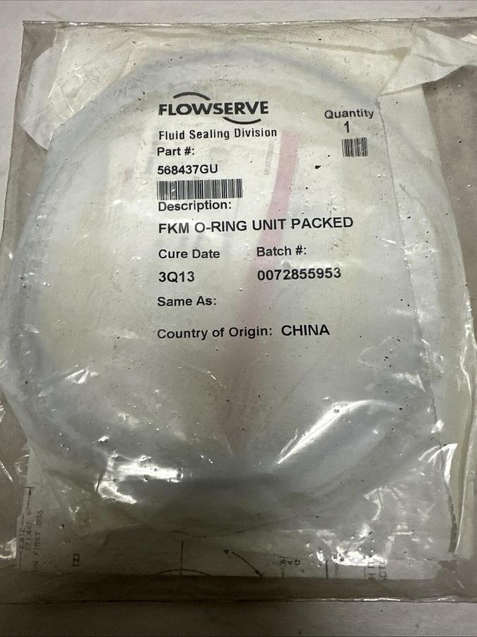 Flowserve,568437GU,FKM O-Ring Unit
