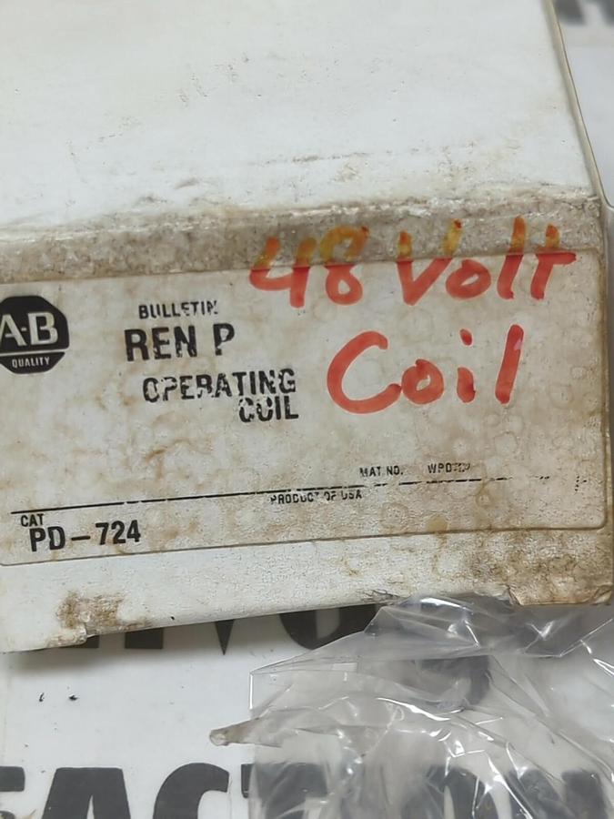 ALLEN BRADLEY,PD-724,OPERATING COIL NEW