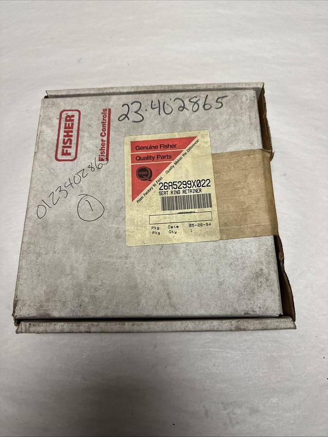 Used Fisher,26A5299X022,Seat Ring Retainer