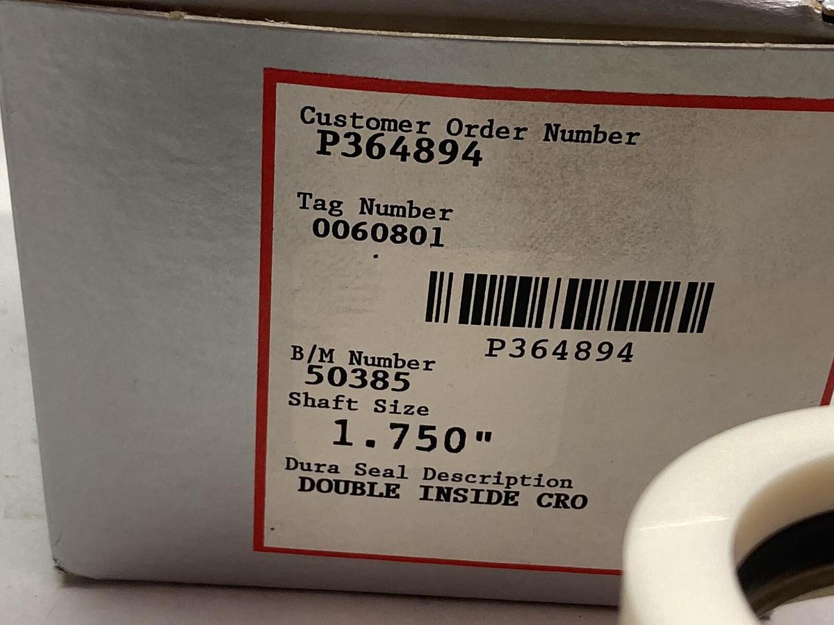 Durametallic Single Outside,CPO P364894,Rotary Base