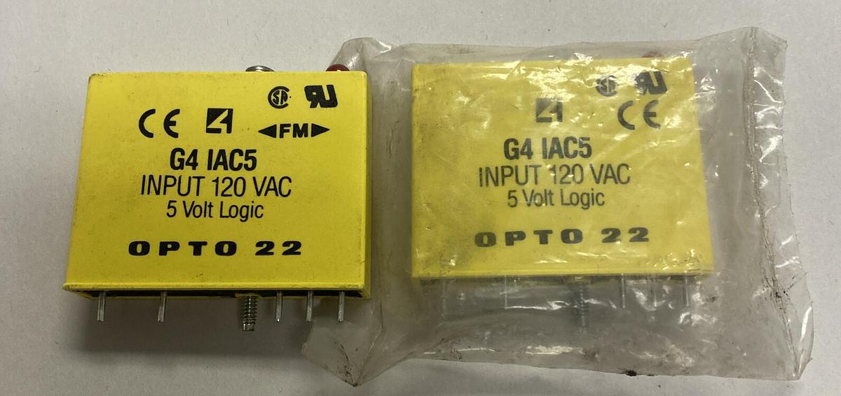 OPTO 22,G4-IAC5,DIGITAL AC INPUT MODULE LOT OF 2 NOS