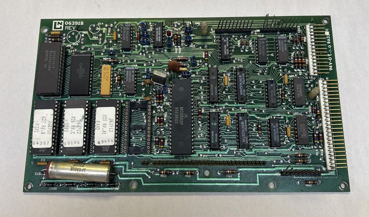 Used LEEDS & NORTHRUP,063918,PROCESSOR CIRCUIT BOARD