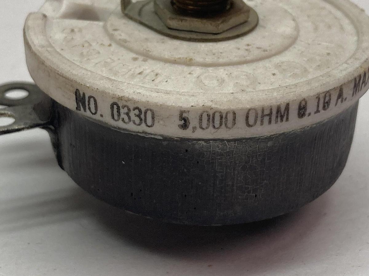 Ohmite,0330,Rheostat 500OHM Series A