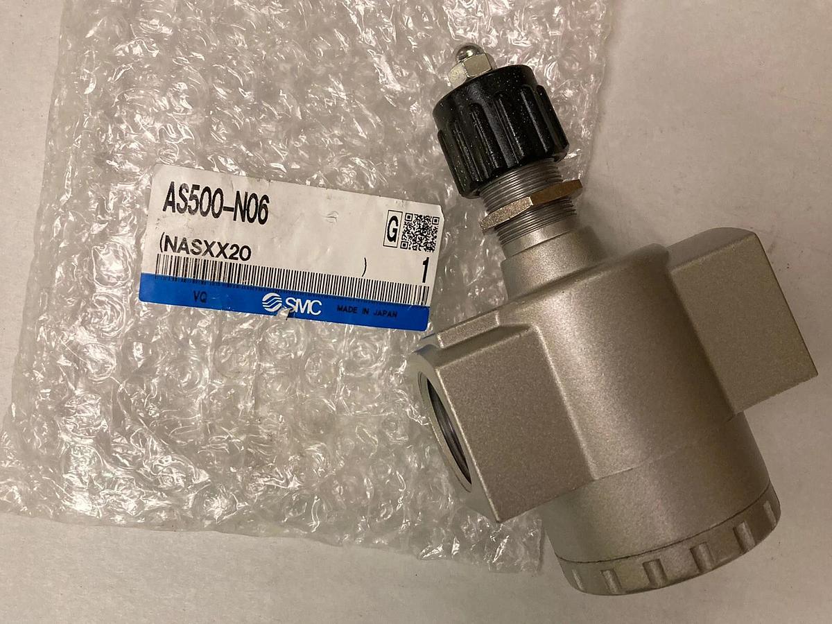 SMC,AS500-N06,Flow Control Valve 3/4 INCH NPT Ports