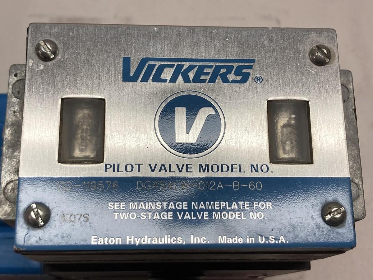 Eaton Vickers,DG4S4LW-012A-B-60,Hydraulic Pilot Valve