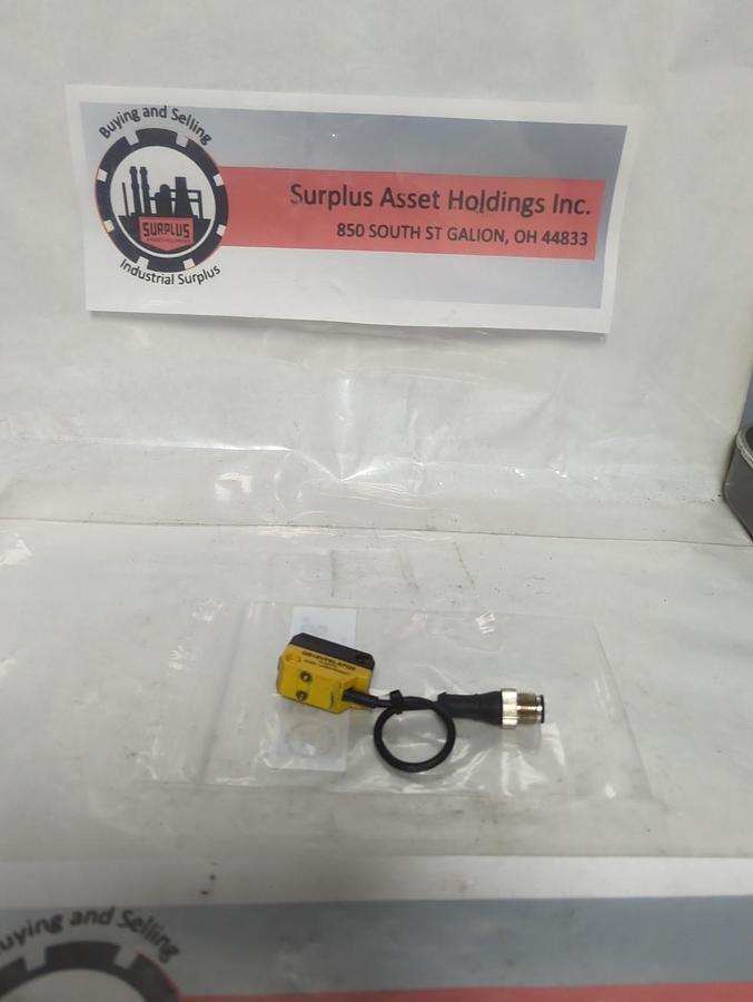 Used BANNER,QS18VP6LAFQ5,PHOTOELECTRIC LASER SENSOR 10-30VDC PRE-OWNED