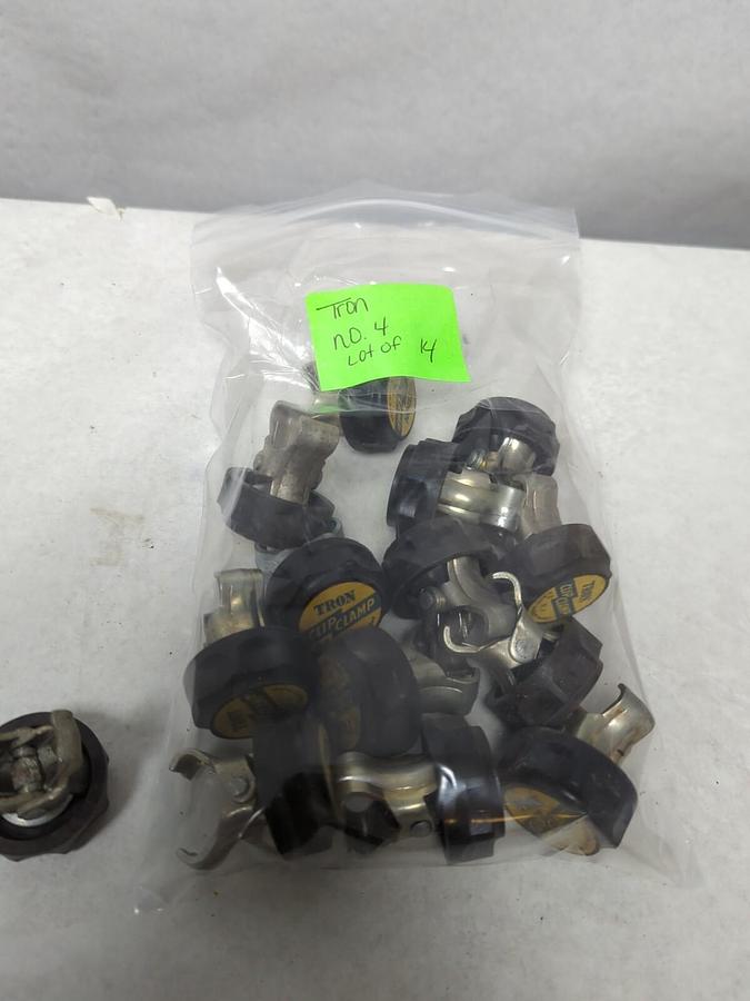 TRON,NO.4,FUSE CLIMP CLAMP LOT OF 14 NOS