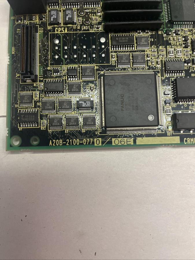 Used FANUC,A20B-2100-077-0/06E,OPERATOR PANEL CIRCUIT BOARD