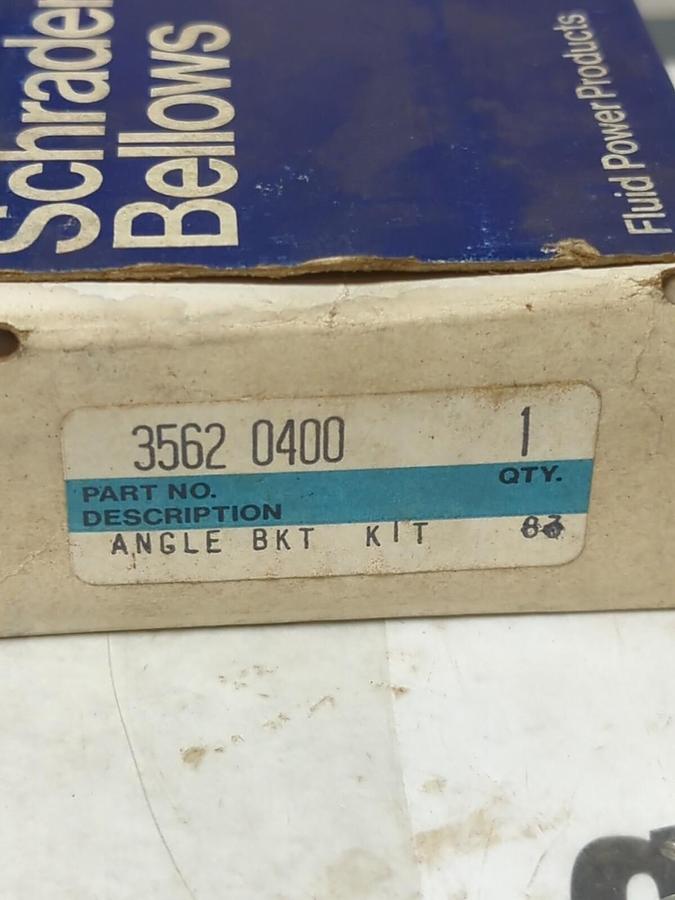 SCHRADER BELLOWS,3562-0400,ANGLE BRACKET KIT NOS