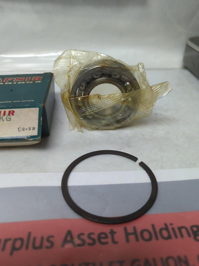 FAFNIR,206KG,BALL BEARING WITH SNAP RING NOS