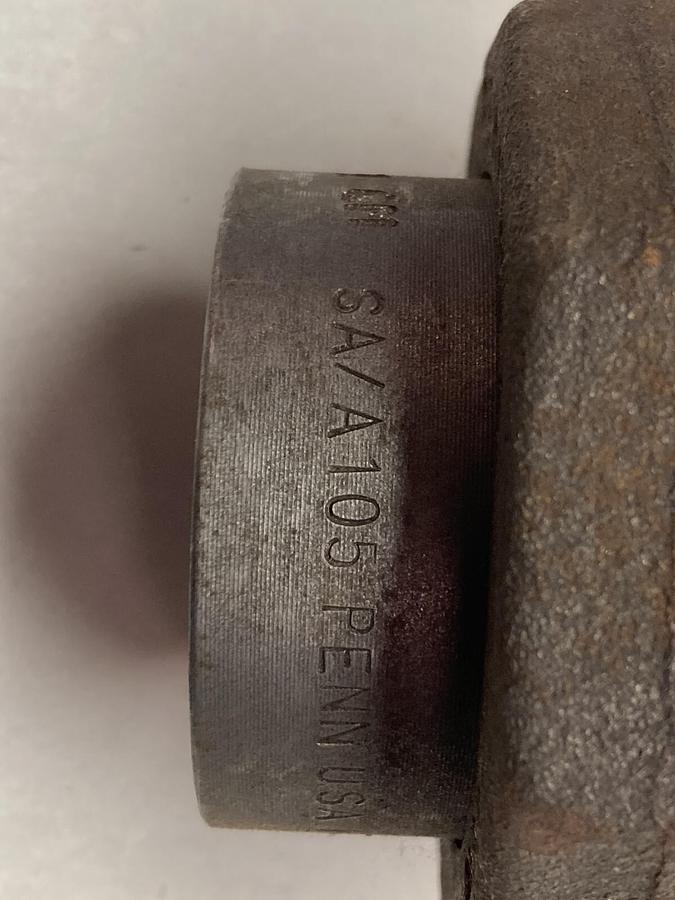 Used Bonney Forge,SA/A105,1 Inch Fitting Socket Weld 6000 PSI