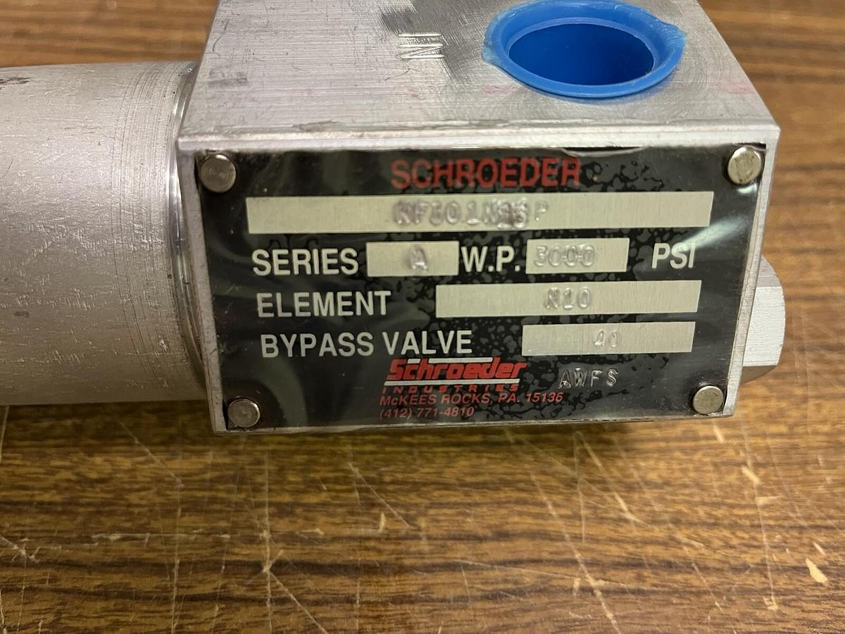 SCHROEDER,NF301N25P,HYDRAULIC FILTER