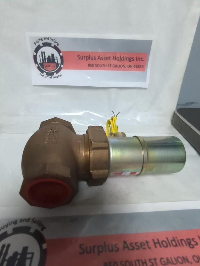 GOULD,QR-3V,AIR & WATER SOLENOID VALVE ASSEMBLY 1-1/2 INCH PORTS 5-150PSI NOS