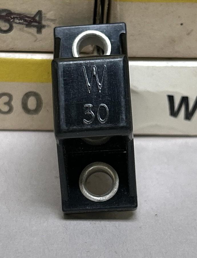 ALLEN BRADLEY,W30,OVERLOAD PROTECTION HEATER ELEMENTS LOT OF 6 NOS